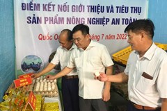Hà Nội Huyện Quốc Oai phát triển chuỗi kênh tiêu thụ nông sản